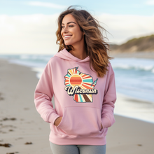 Load image into Gallery viewer, Retro Wisconsin Hoodie