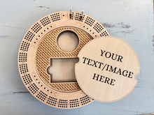Load image into Gallery viewer, Custom Cribbage Board