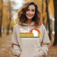 Load image into Gallery viewer, "Ope! Lemme Just Sneak Past Ya" Hooded Sweatshirt