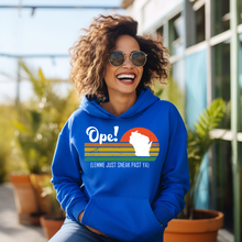 Load image into Gallery viewer, "Ope! Lemme Just Sneak Past Ya" Hooded Sweatshirt