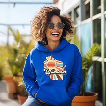 Load image into Gallery viewer, Retro Wisconsin Hoodie