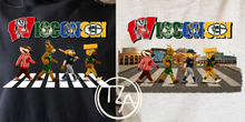 Load image into Gallery viewer, Wisconsin Sports - Abbey Road–inspired mascot crosswalk design