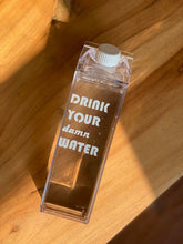 Load image into Gallery viewer, Milk Carton Water Bottle