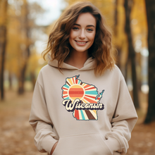 Load image into Gallery viewer, Retro Wisconsin Hoodie
