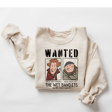 Load image into Gallery viewer, Wet Bandits Cartoon Home Alone Crewneck Sweatshirt
