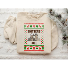 Load image into Gallery viewer, Shitters Full (Clark and Eddie) Christmas Vacation Crewneck Sweatshirt
