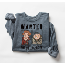 Load image into Gallery viewer, Wet Bandits Cartoon Home Alone Crewneck Sweatshirt
