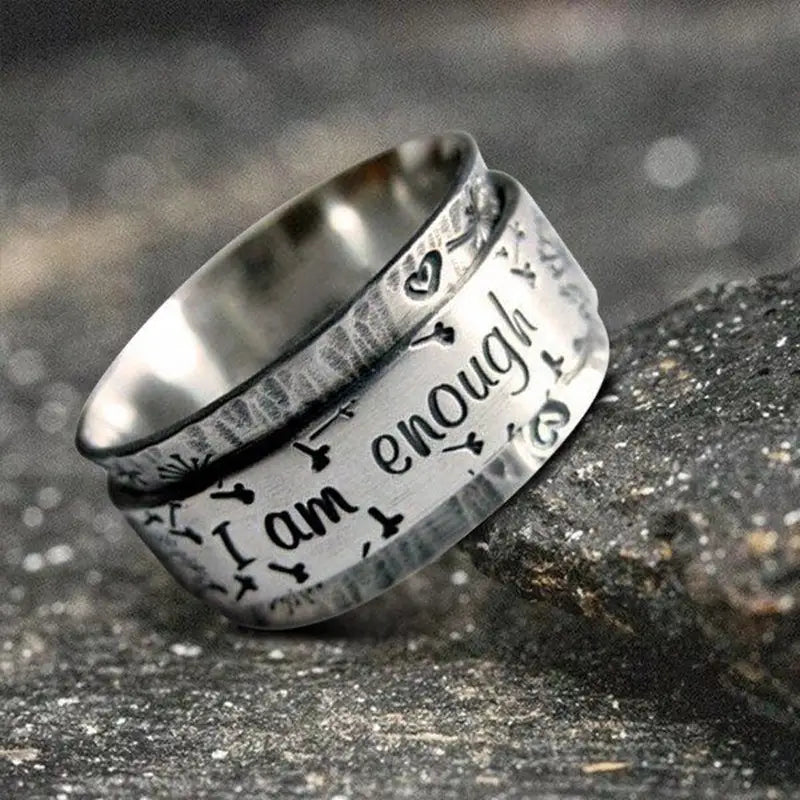 I Am Enough Ring