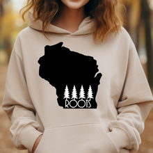 Load image into Gallery viewer, Roots in White Wisconsin Hoodie
