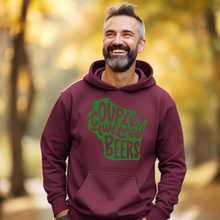 Load image into Gallery viewer, Couple Two Tree Beers (green image) Hooded Sweatshirt
