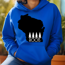 Load image into Gallery viewer, Roots in White Wisconsin Hoodie
