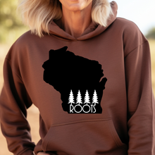 Load image into Gallery viewer, Roots in White Wisconsin Hoodie
