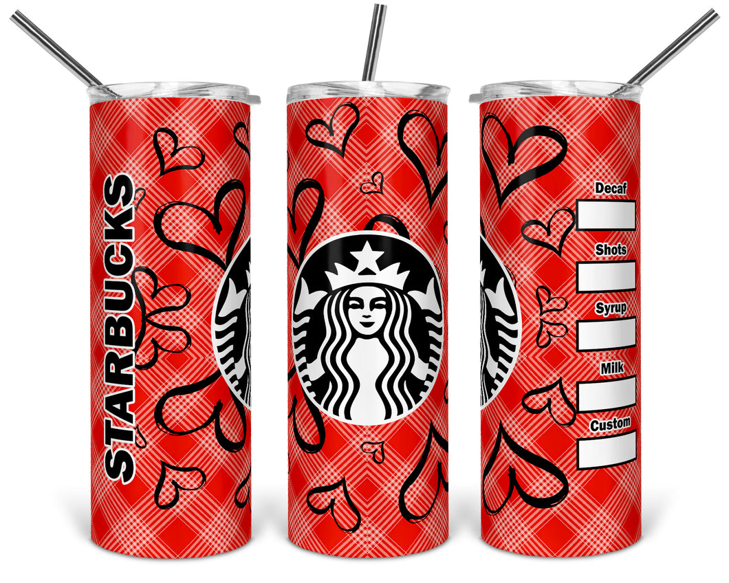 Starbucks Heart 20oz Insulated Tumbler