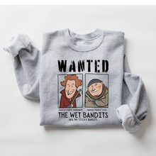 Load image into Gallery viewer, Wet Bandits Cartoon Home Alone Crewneck Sweatshirt
