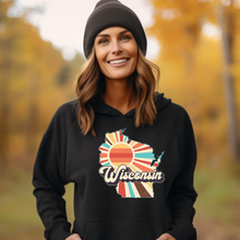 Load image into Gallery viewer, Retro Wisconsin Hoodie
