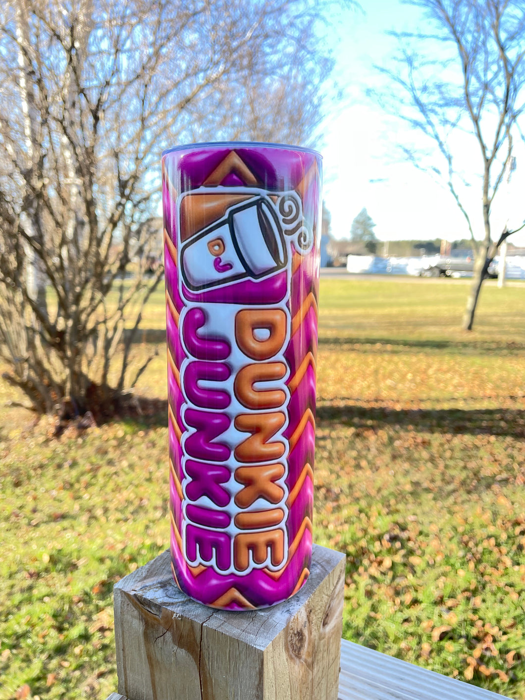 Dunkie Junkie  20oz Insulated Tumbler