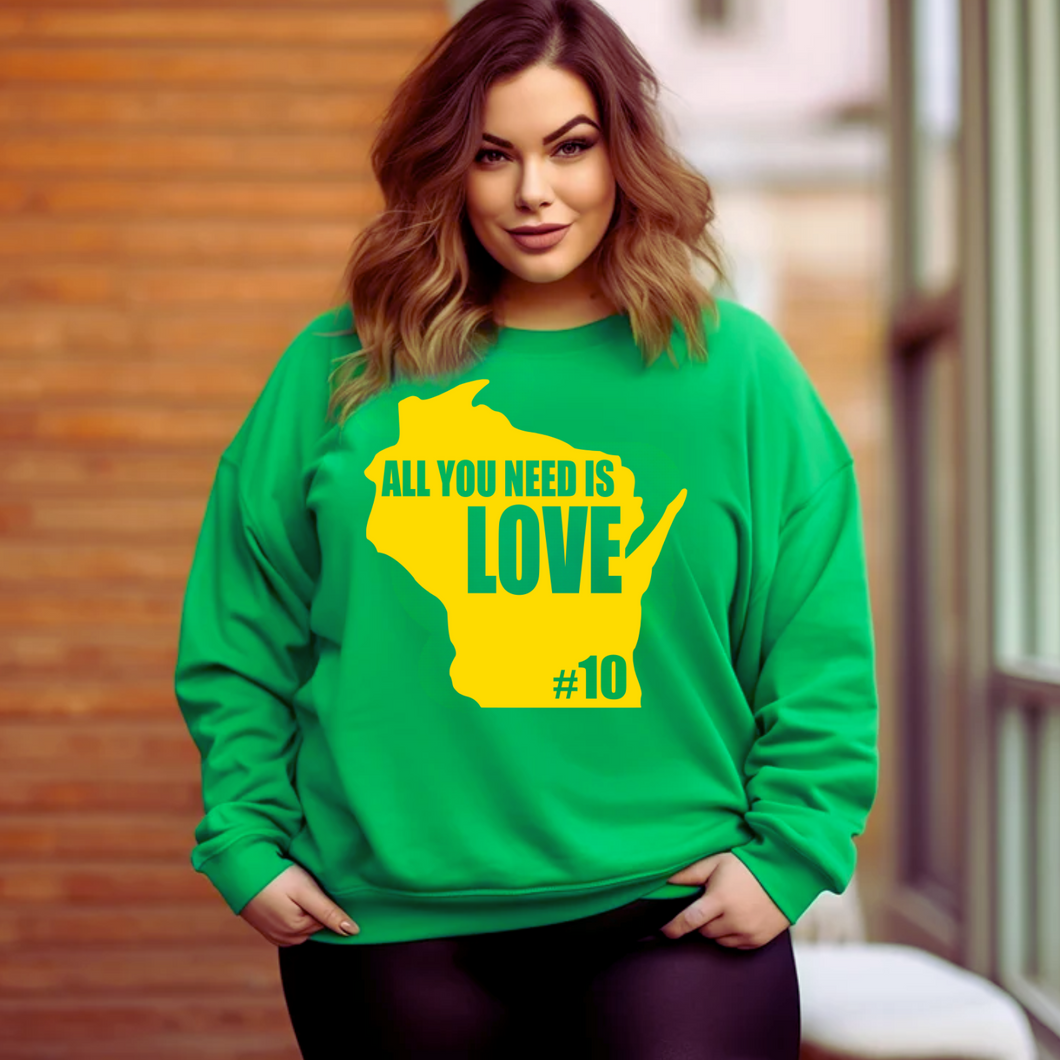 All You Need is Love Crewneck Sweatshirt