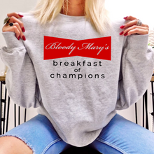 Load image into Gallery viewer, Bloody Mary Breakfast of Champions Crewneck Sweatshirt
