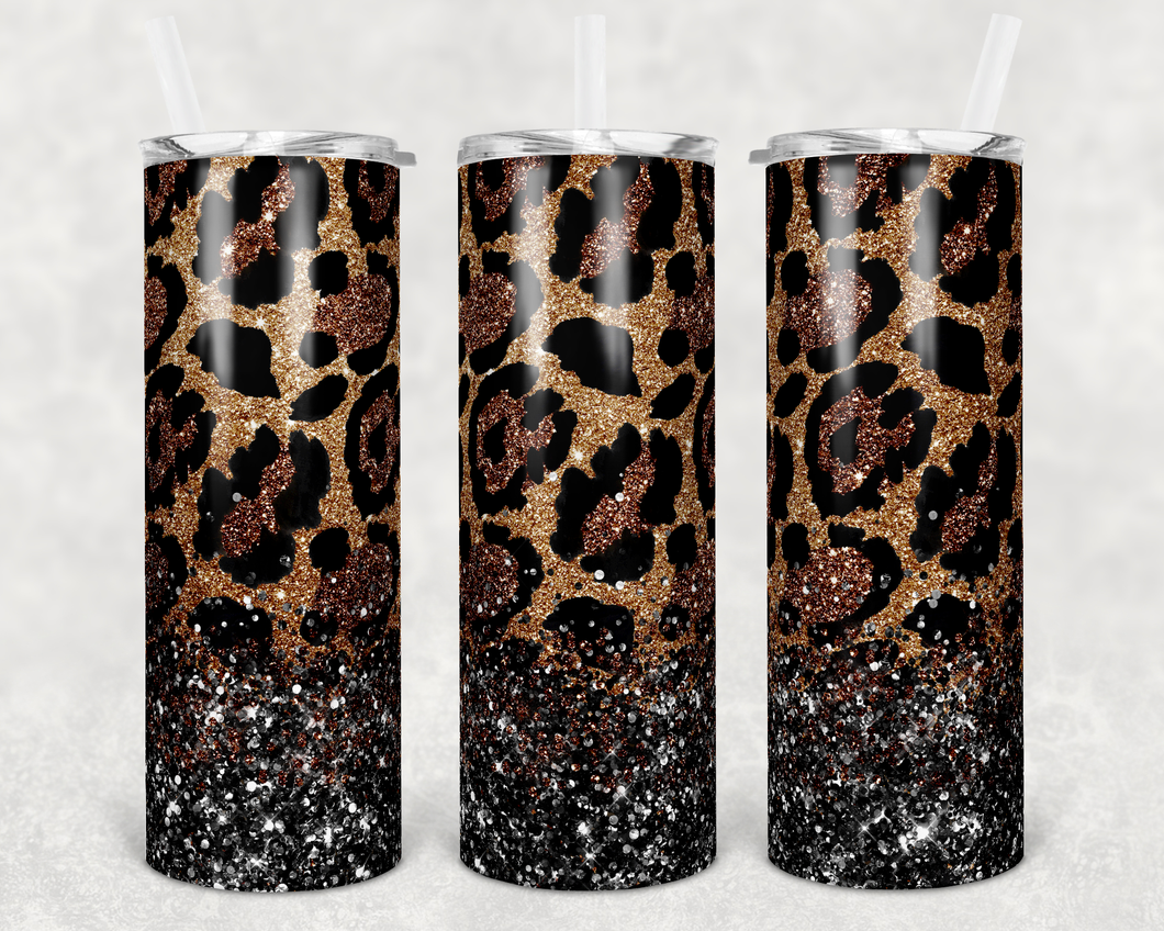 Leopard Print 20oz Insulated Tumbler