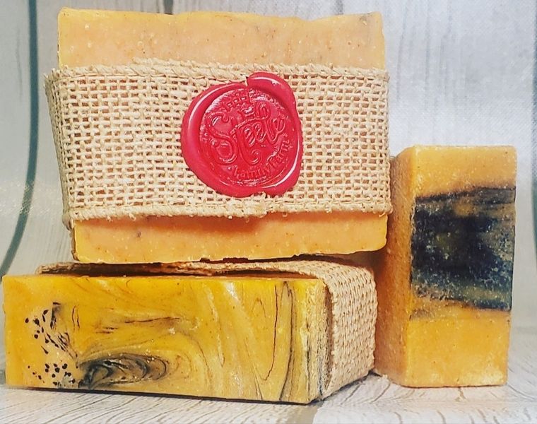 Burnt Orange Goat Milk Soap