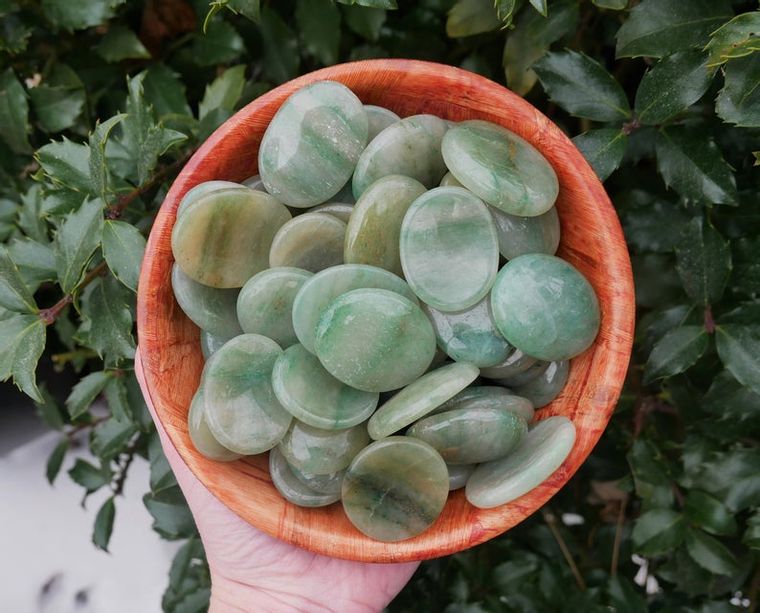 Green Aventurine Worry Stone