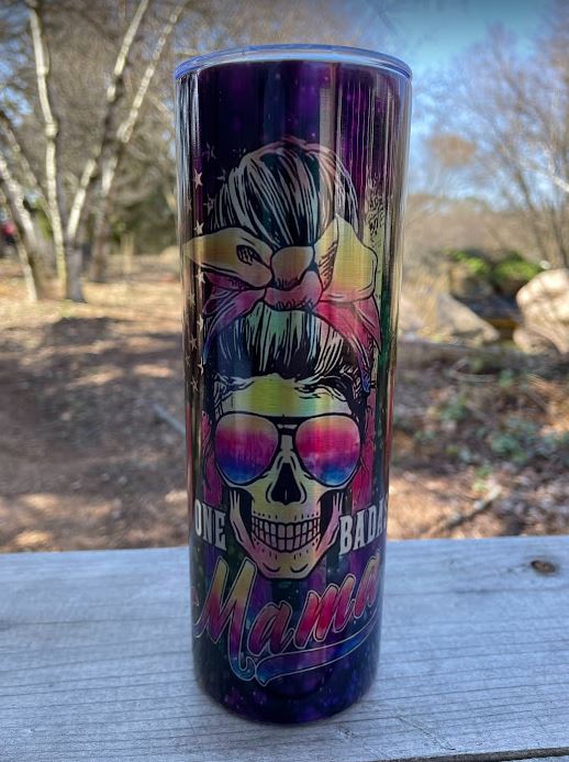 One Badass Mama 20oz Insulated Tumbler