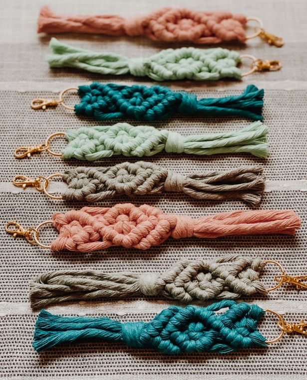 Macramé Keychain