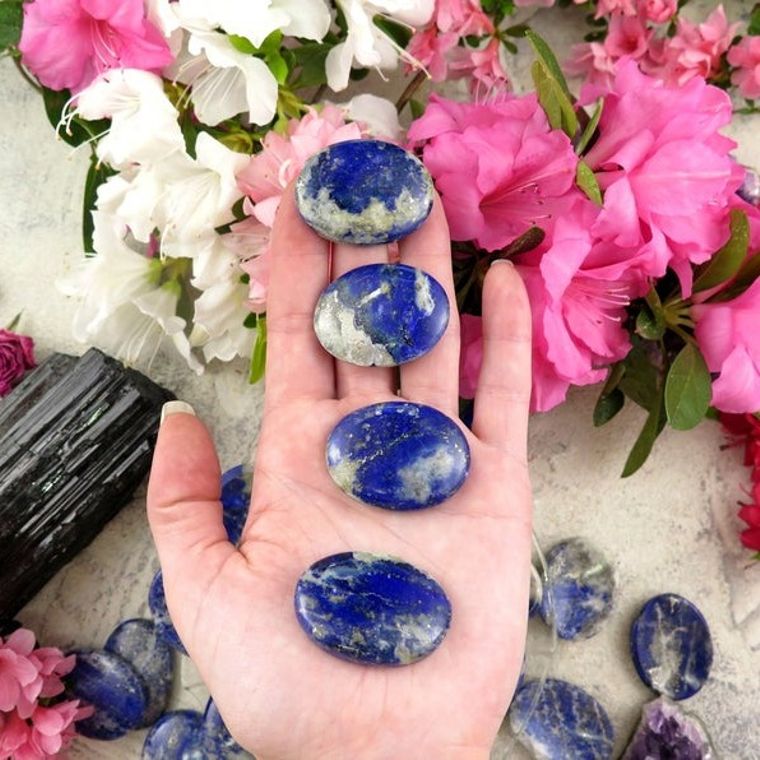 Lapis Lazuli Worry Stone