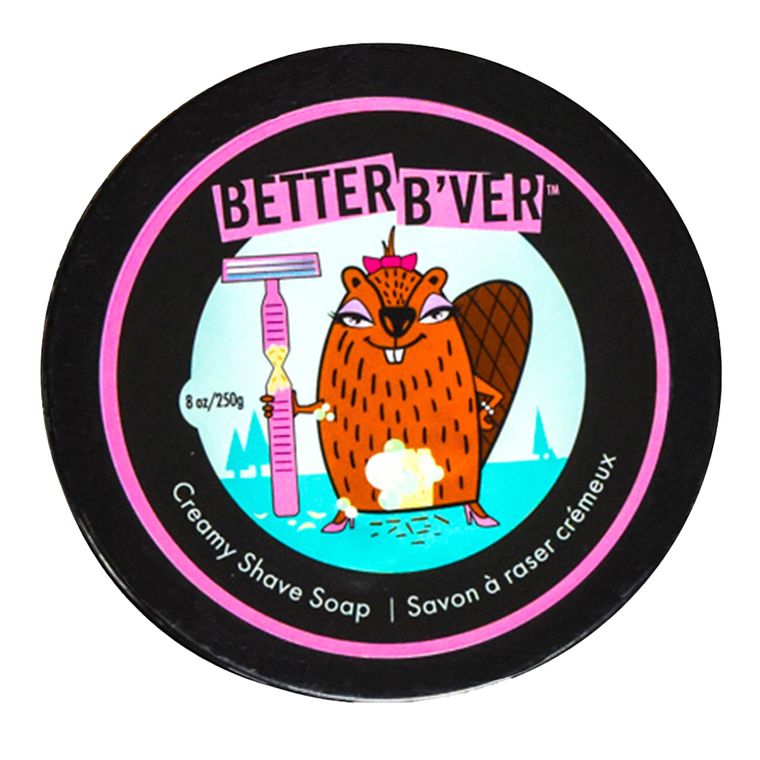 Better B'VER Creamy Shave Soap 8 oz