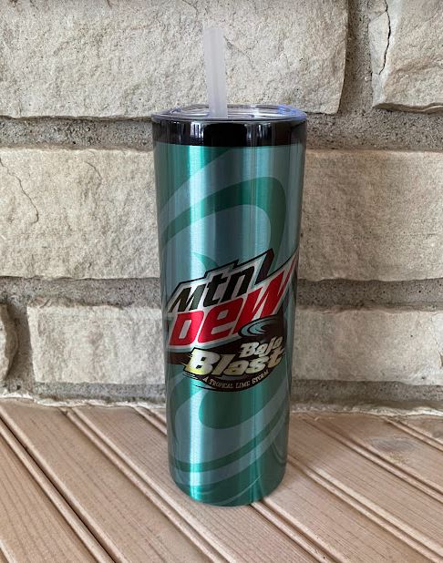 Mountain Dew Baja Blast 20oz Insulated Tumbler